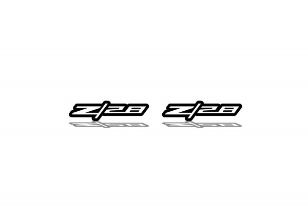 Badges for fenders with logo Z28