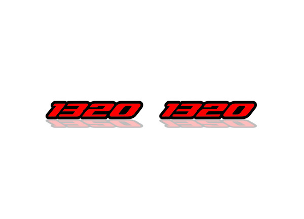 Badges for fenders with logo 1320