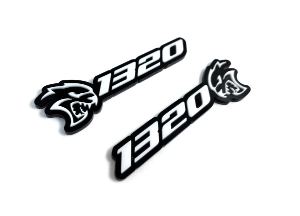 Badges for fenders with logo 1320 Hellcat