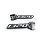 Badges for fenders with logo 1320 Hellcat