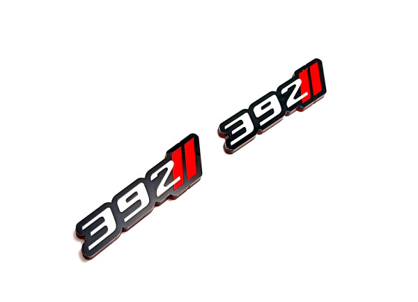 Badges for fenders with logo 392 + logo Dodge