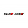 Badges for fenders with logo 392 + logo Dodge