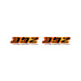 Badges for fenders with logo 392 - (type Fire)