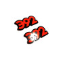 Badges for fenders with logo 392 (type 2)