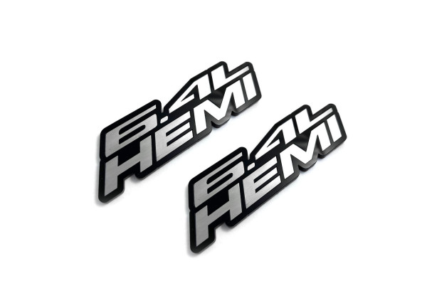 Badges for fenders with logo 6.4L Hemi