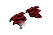 Badges for fenders with logo Ghoul
