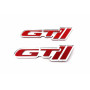 Badges for fenders with logo GT + logo Dodge