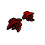 Badges for fenders with logo Hellcat Cowboy