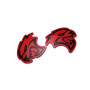 Badges for fenders with logo Hellcat (type 1)