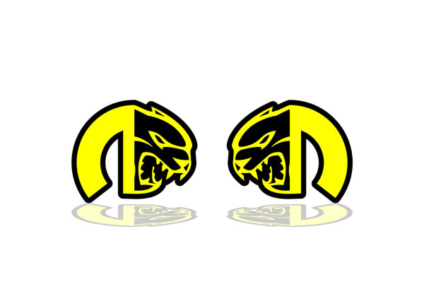 Badges for fenders with logo Mopar Hellcat Badges for fenders with logo Mopar Hellcat