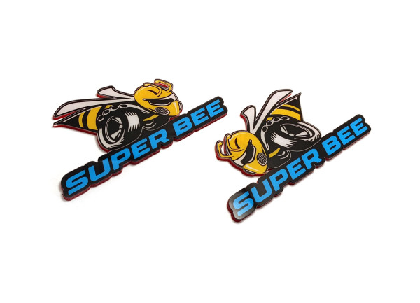 Badges for fenders with logo Super Bee (type 1) Badges for fenders with logo Super Bee (type 1)
