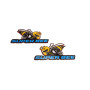 Badges for fenders with logo Super Bee (type 1) Badges for fenders with logo Super Bee (type 1)