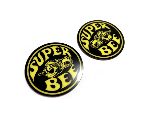 Badges for fenders with logo Super Bee (type 2) Badges for fenders with logo Super Bee (type 2)