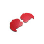 Badges for fenders with logo TRX (Head) Badges for fenders with logo TRX (Head)