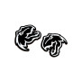 Badges for fenders with logo TRX (Head) Badges for fenders with logo TRX (Head)