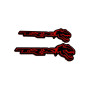 Badges for fenders with logo TRX + Tirex Badges for fenders with logo TRX + Tirex