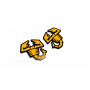 Badges for fenders with logo Abarth (type 2)