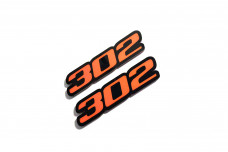 Badges for fenders with logo 302