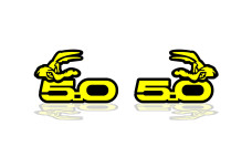 Badges for fenders with logo 5.0 Coyote (type 4)