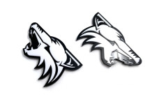 Badges for fenders with logo Coyote (type 1)