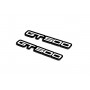 Badges for fenders with logo GT500