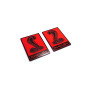 Badges for fenders with logo Mustang Snake Shelby (type 2)