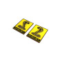 Badges for fenders with logo Mustang Snake Shelby (type 2)