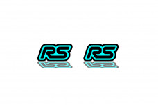 Badges for fenders with logo RS (type 2)