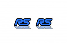 Badges for fenders with logo RS (type 1)