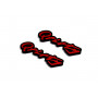 Badges for fenders with logo Q50 (QFifty)