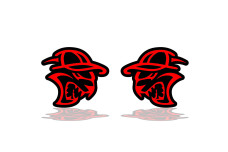 Badges for fenders with logo Hellcat Cap