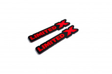 Badges for fenders with logo Limited X