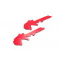 Badges for fenders with logo SRT Trackhawk