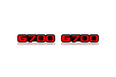 Badges for fenders with logo G700