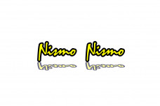 Badges for fenders with logo Nismo (type 2)