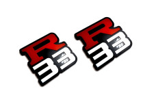 Badges for fenders with logo R33