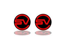 Badges for fenders with logo SV (type 1)