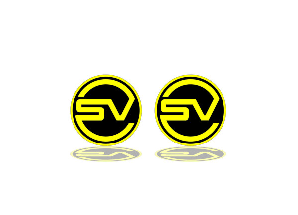 Badges for fenders with logo SV (type 2)