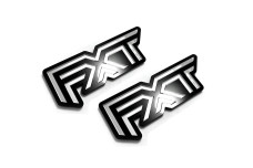 Badges for fenders with logo FXT