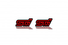 Badges for fenders with logo STI Badges for fenders with logo STI