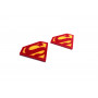 Badges for fenders with logo Superman