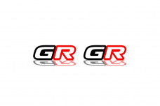Badges for fenders with logo GR (type 2)