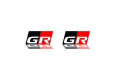 Badges for fenders with logo GR (type 1)