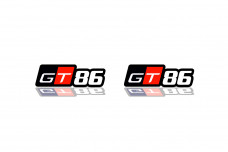 Badges for fenders with logo GT86 (type 2)