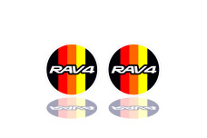 Badges for fenders with logo Rav4 TRD Tricolor