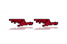 Badges for fenders with logo TRD Sports