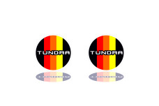 Badges for fenders with logo Tundra 3 gen Tricolor