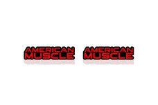 Badges for fenders with logo American Muscle