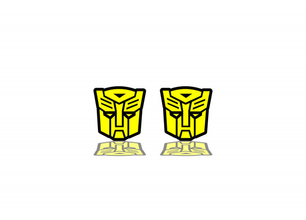 Badges for fenders with logo Autobot