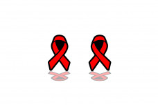 Badges for fenders with logo Cancer Ribbon Badges for fenders with logo Cancer Ribbon